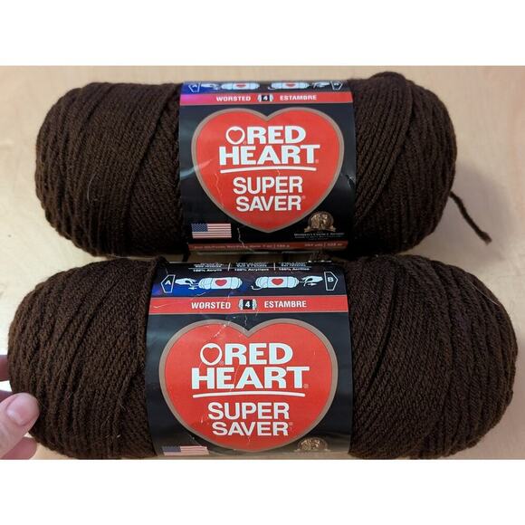 Red Heart Other - 🦃Lot of Red Heart Coffee Yarn